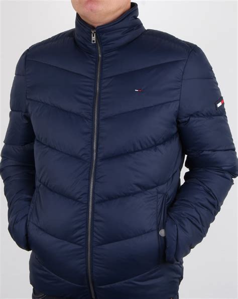 tommy hilfiger men's winter jacket|tommy hilfiger padded jacket men's.